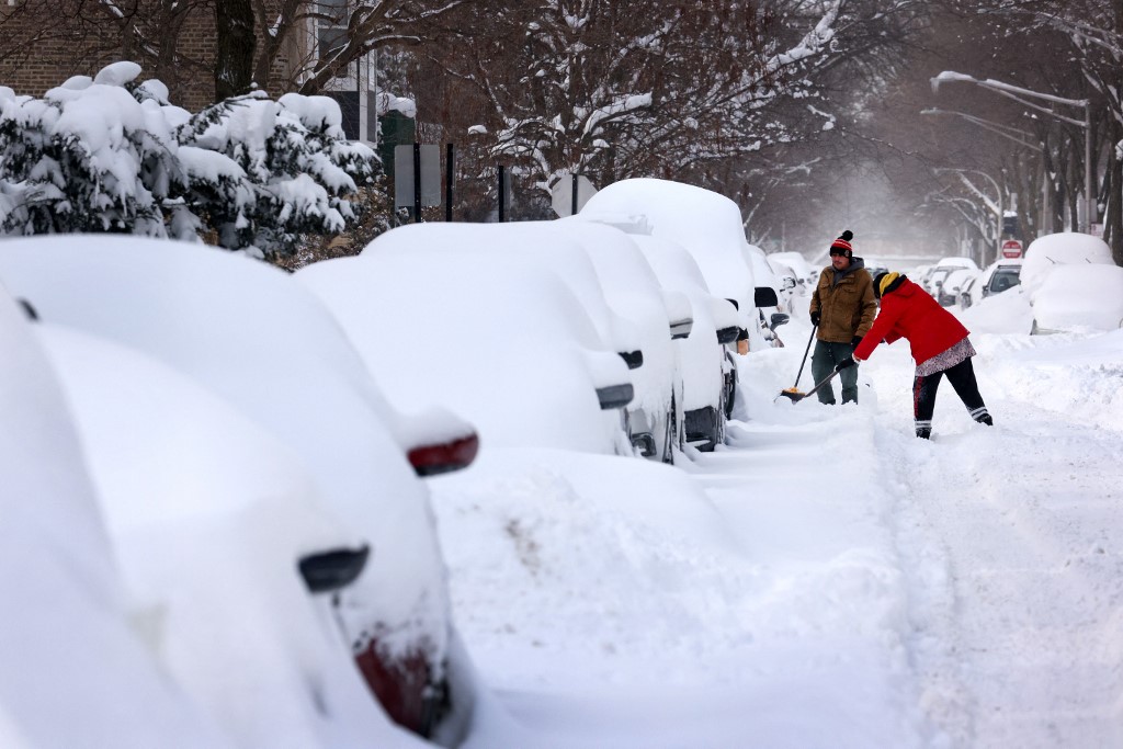 Tres muertos por nevadas en Estados Unidos