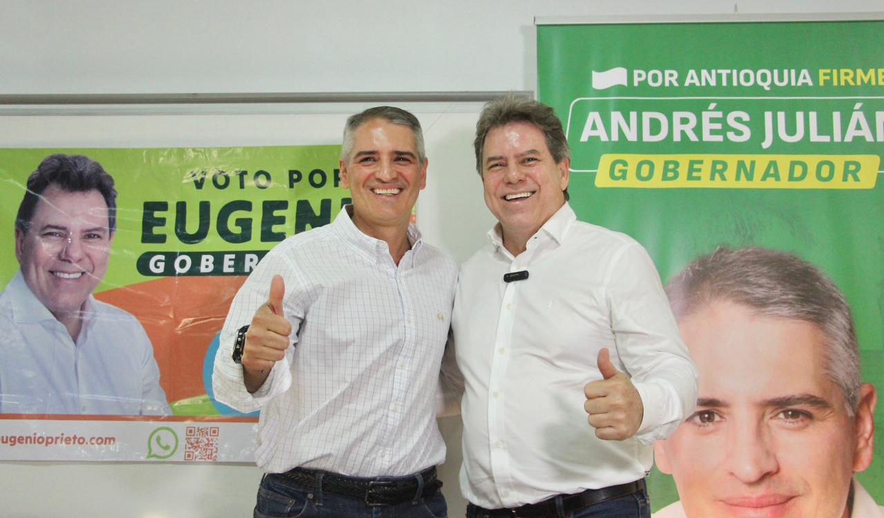 Eugenio Prieto y Andrés Julián Rendon se unen por la Gobernación