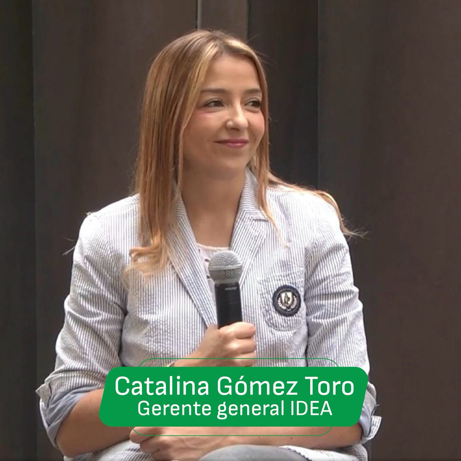 Catalina Gómez Toro es la nueva gerente del IDEA