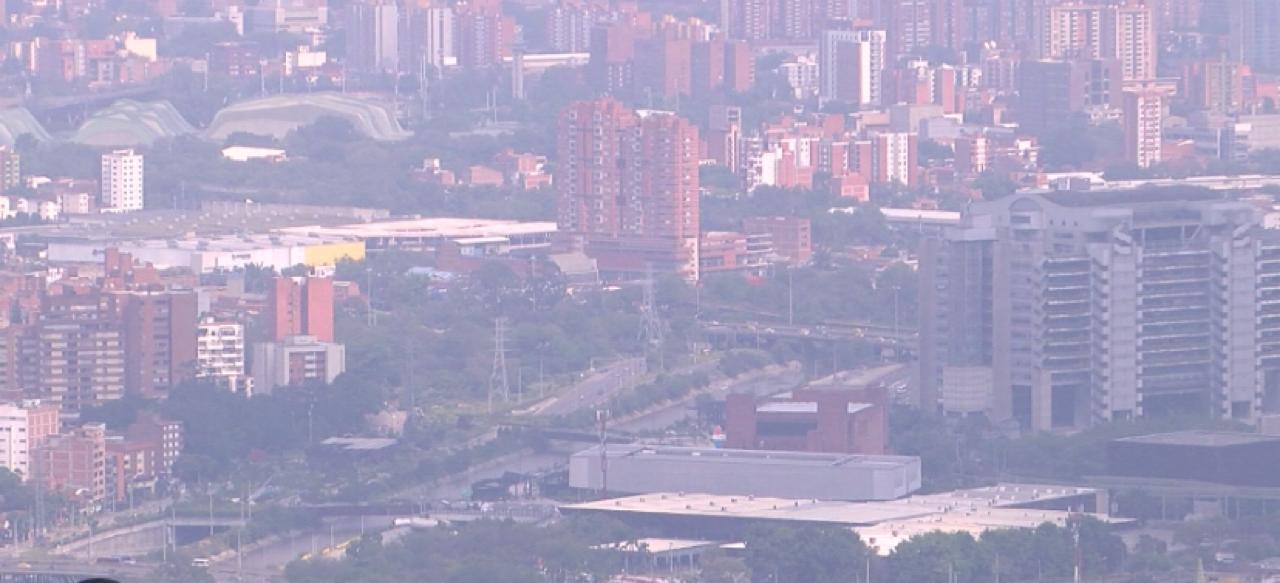 Alerta Naranja por calidad del aire en Medellín y sus alrededores