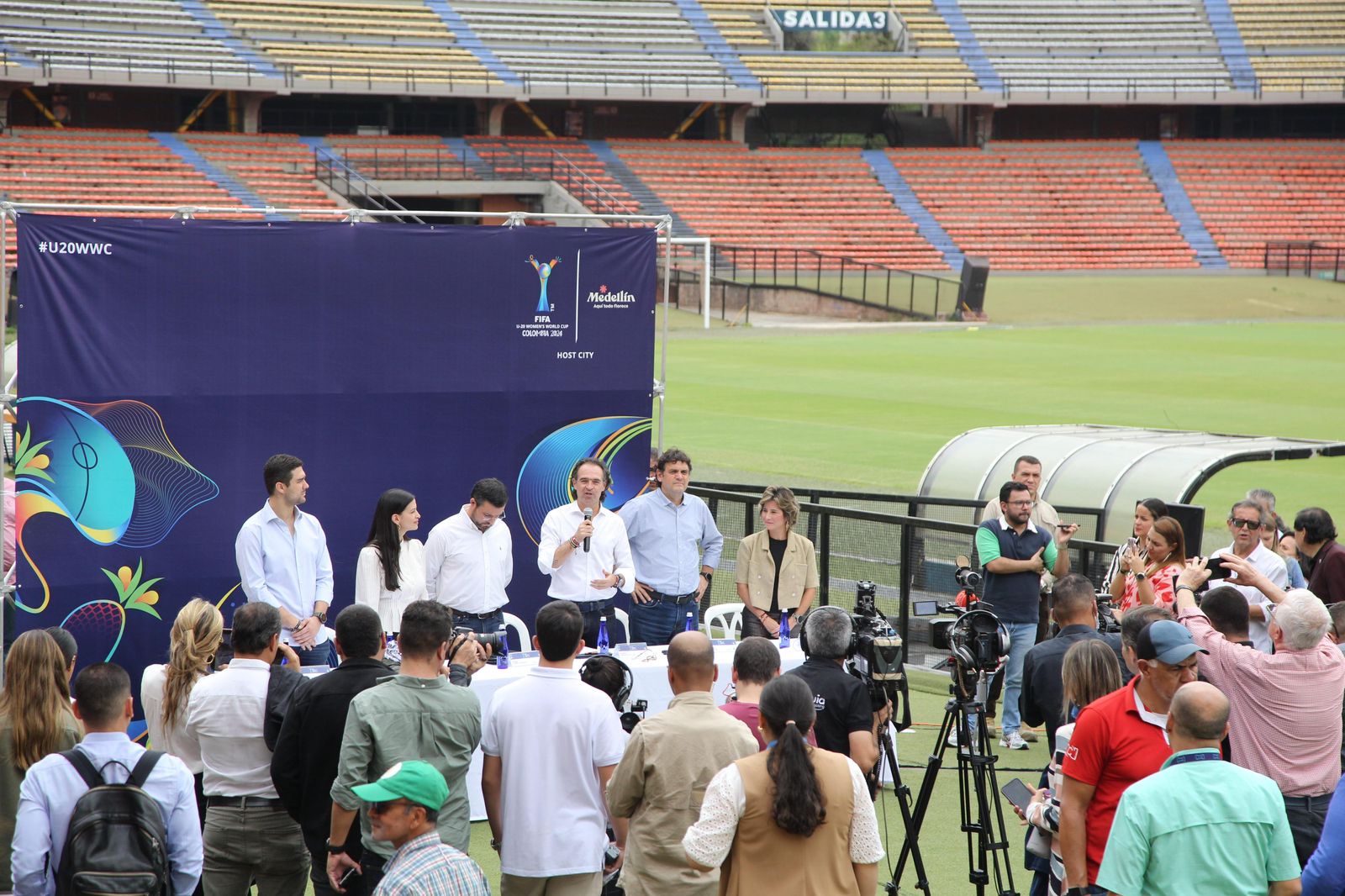 Medellín se prepara para la Copa Mundial Femenina Sub-20 de la FIFA 2024