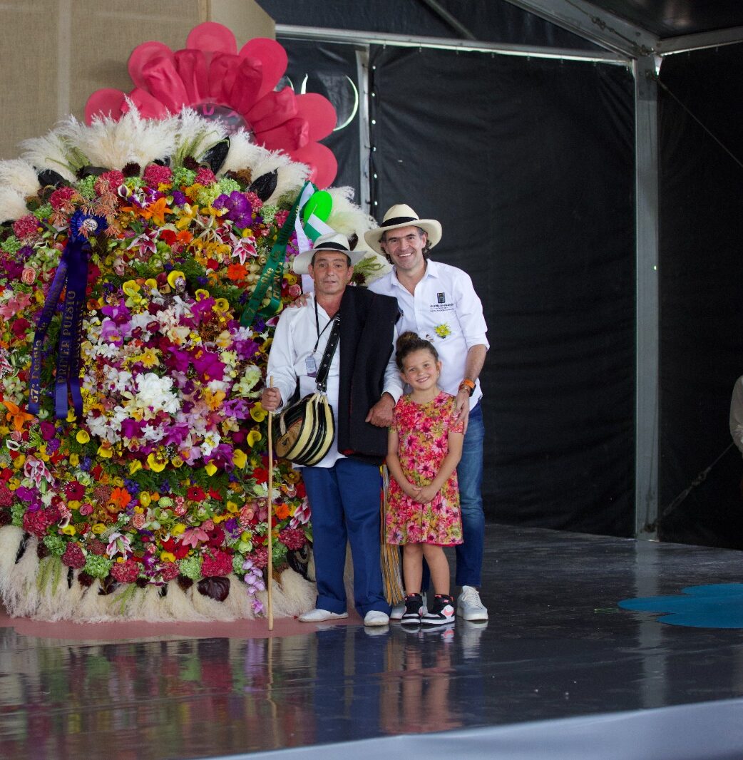 Juan Ernesto Ortiz Grajales: Ganador del 67° Desfile de Silleteros