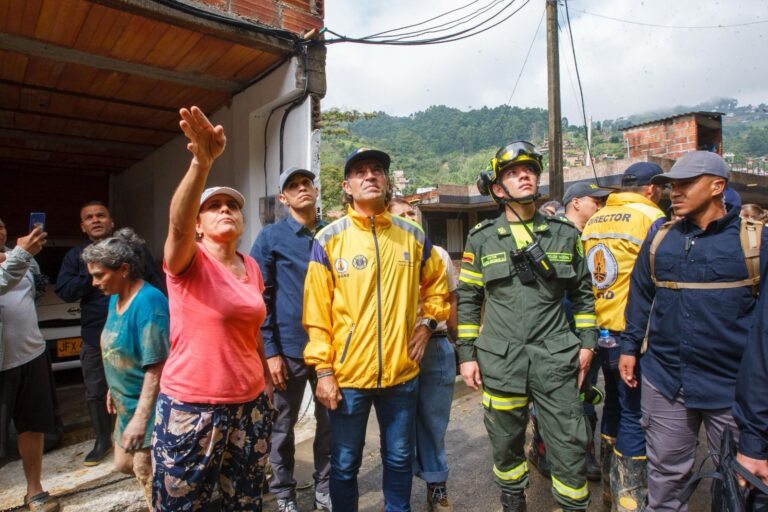 Emergencia en Medellín por intensas lluvias