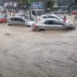 Fuertes lluvias provocaron emergencias y caos vial y en Medellín