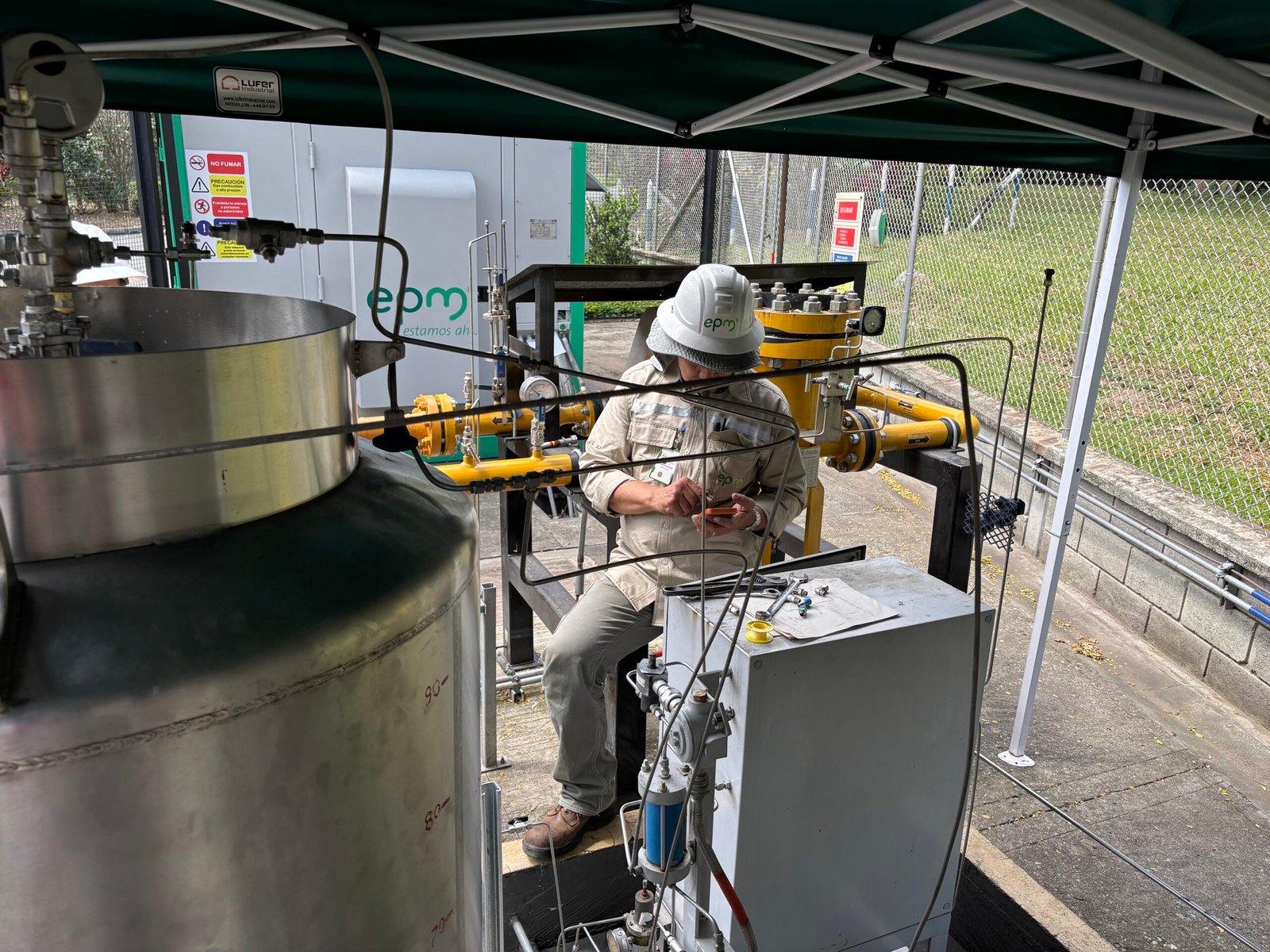 EPM pone en operación el sistema de odorización de gas natural más moderno de Sudamérica