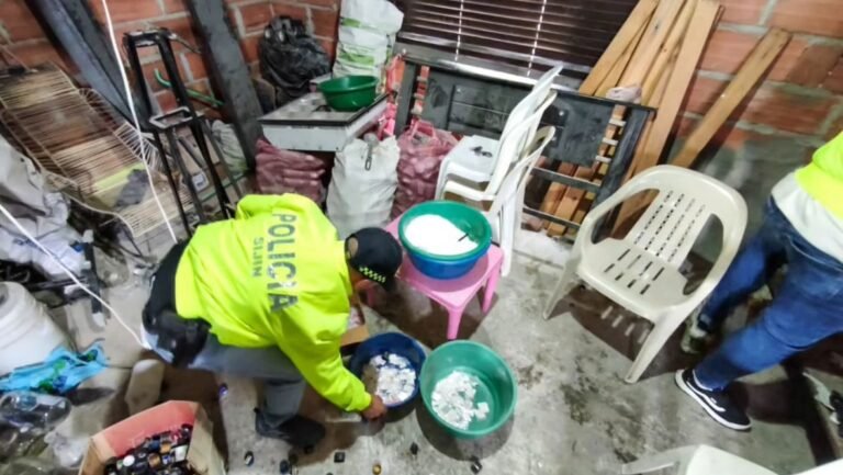 Cae red de microtráfico que operaba cerca de un colegio en el nororiente de Medellín