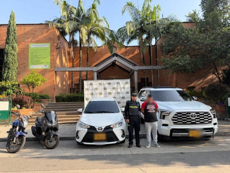 326 vehículos recuperados en Medellín en ofensiva contra el hurto de automotores