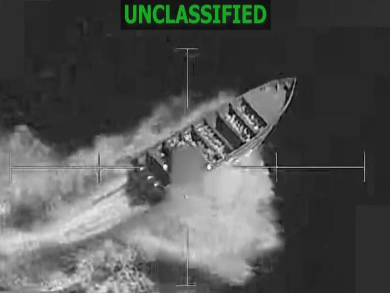 EE. UU. realiza nuevo ataque militar en el Caribe contra una lancha presuntamente vinculada al narcotráfico: 3 muertos