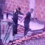 Lo capturaron en un techo cuando intentaba esconder droga en Medellín