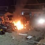 Motobomba en Briceño, Antioquia, dejó un policía herido y daños en la estación