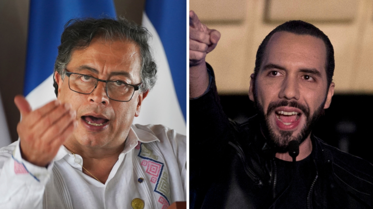 Bukele le responde a Petro y propone trasladar a Colombia a toda la población carcelaria de El Salvador