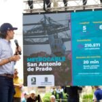 El metrocable más largo de Medellín conectará a San Antonio de Prado