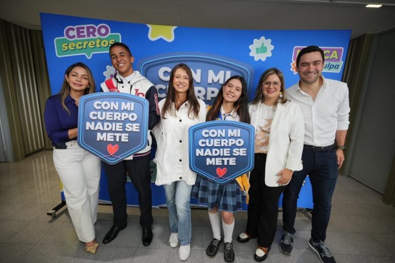 Abren concurso “Con mi cuerpo nadie se mete” para prevenir violencias sexuales en colegios