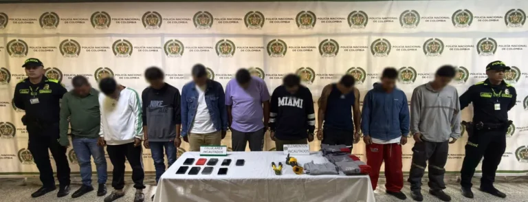 Desarticulan en Antioquia red señalada de robar infraestructura de telecomunicaciones