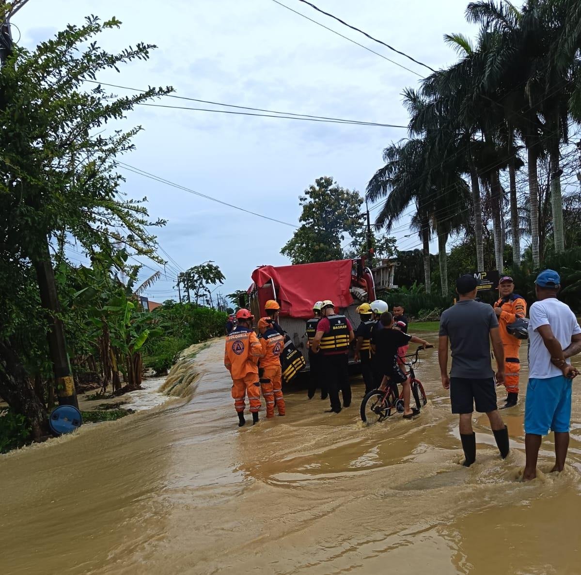Fuertes lluvias dejan más de 1.600 familias damnificadas en Urabá antioqueño