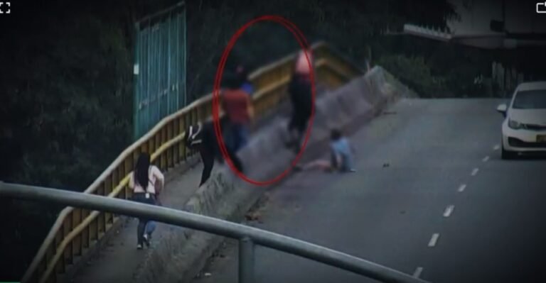 Cámaras del 123 permitieron capturar a dos hombres tras violento robo a un extranjero en Medellín