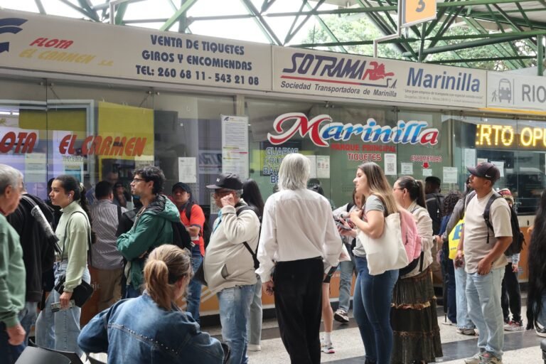 Más de 3,6 millones de viajeros pasarán por las terminales de Medellín durante las vacaciones