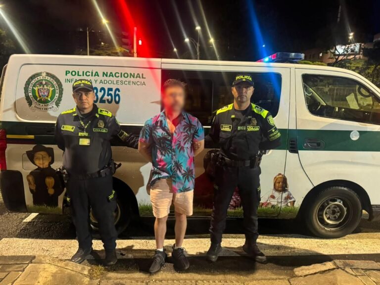 Capturan a extranjero en el Parque Lleras por presunta explotación sexual de una menor de edad